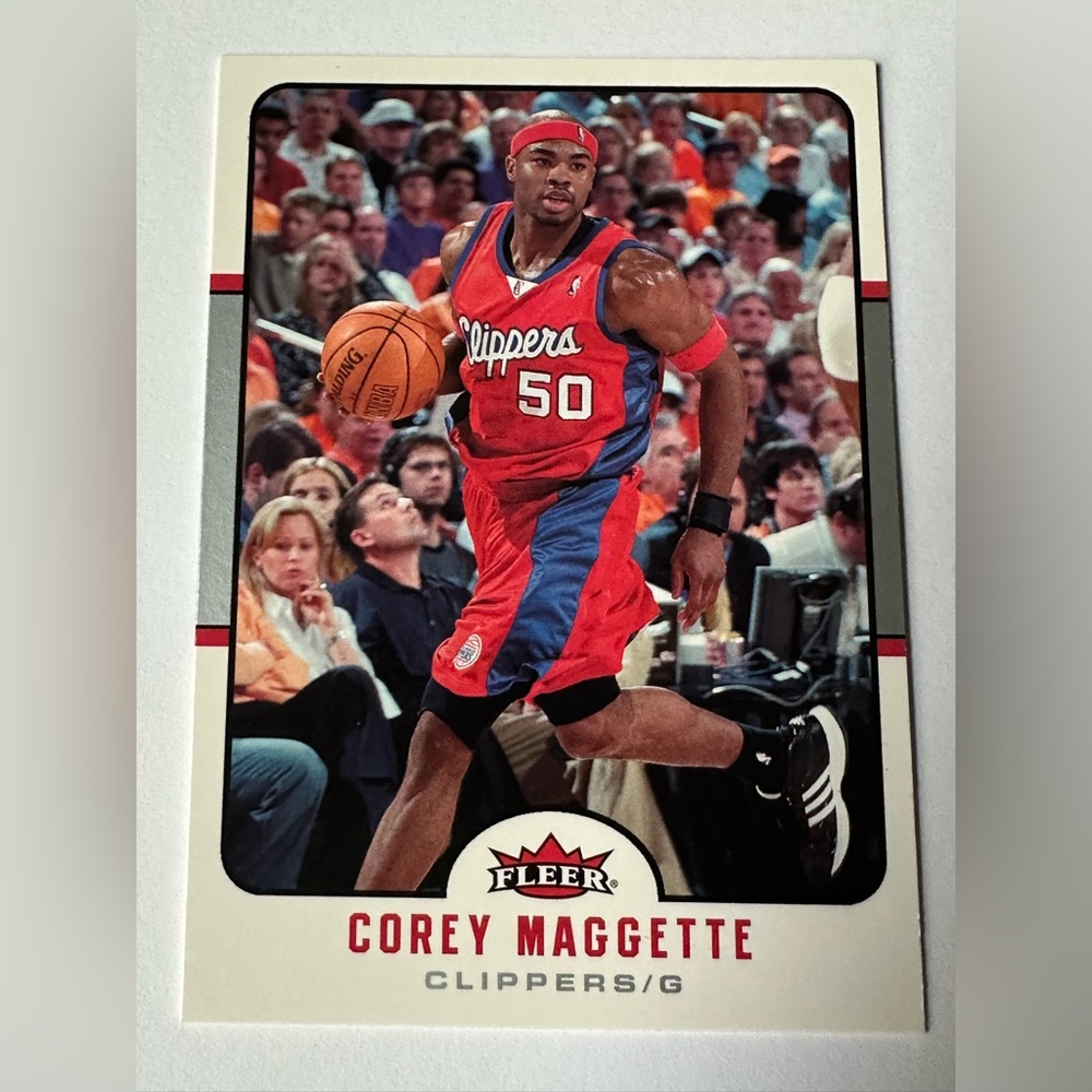 Fleer Corey Maggette Basketball Trading Card